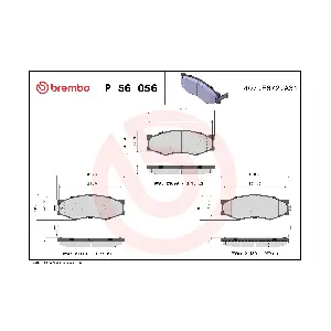 BREMBO P56056