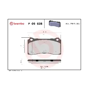 P09028 BREMBO