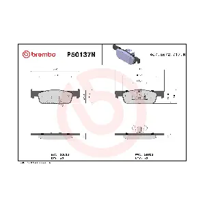 P50137N BREMBO
