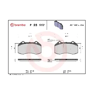 BREMBO P23117
