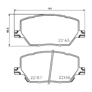 BREMBO P23164