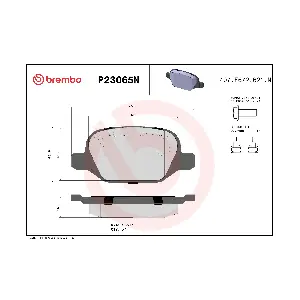 BREMBO P23065N