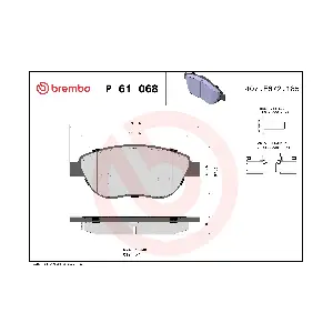 BREMBO P61068