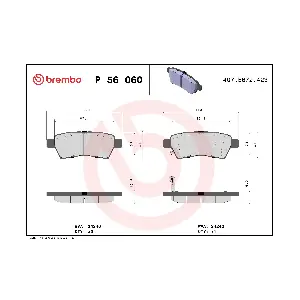 BREMBO P56060