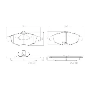 BREMBO P11016N
