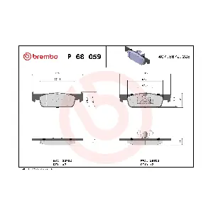 BREMBO P68059