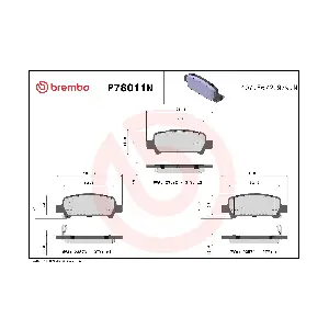 BREMBO P78011N