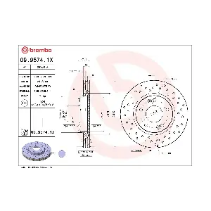 09.9574.1X BREMBO