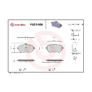 P50146N BREMBO