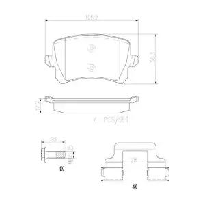 BREMBO P85108N