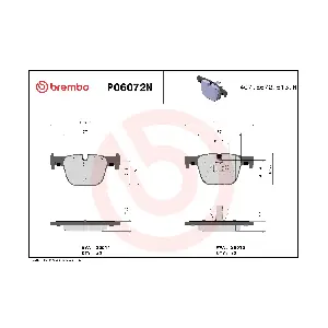 BREMBO P06072N