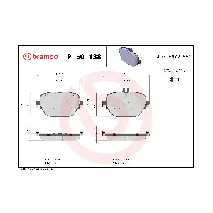BREMBO P 50 138