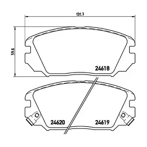 BREMBO P30031