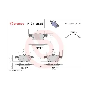 BREMBO P 24 257E