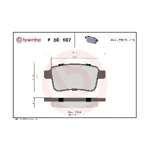 BREMBO P50107