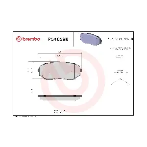 BREMBO P54059N