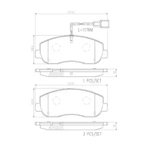 BREMBO P68062N