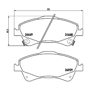 BREMBO P83109N