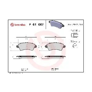 BREMBO P 61 067