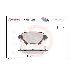 BREMBO P68028