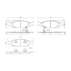 BREMBO P37005N