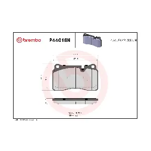 BREMBO P44018N