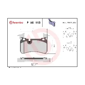 P 50 113 BREMBO