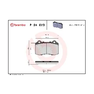 BREMBO P24073