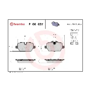 BREMBO P06037