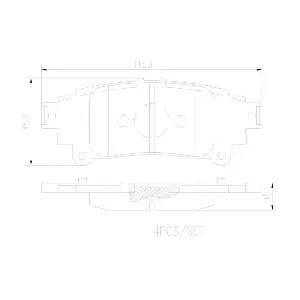 BREMBO P83153N