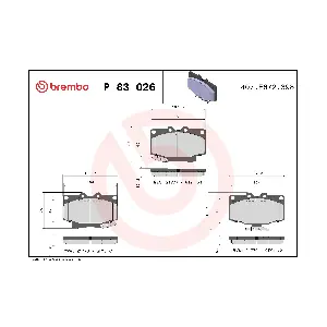BREMBO P83026
