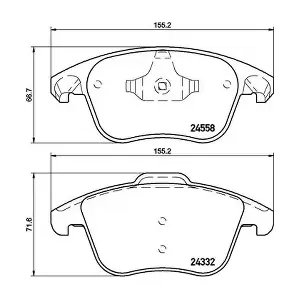 BREMBO P 61 117
