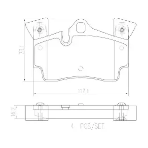 P85088N BREMBO
