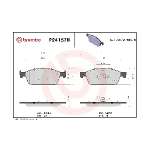 BREMBO P24157N