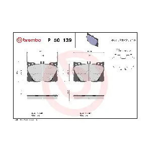 BREMBO P50139