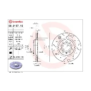 BREMBO 09.9167.1S