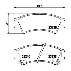 BREMBO P30011