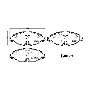 BREMBO P85147E
