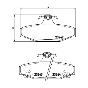 BREMBO P 15 004