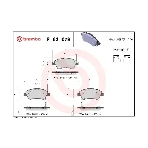 BREMBO P83079