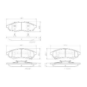 P07003N BREMBO