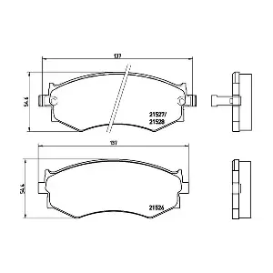 BREMBO P30002