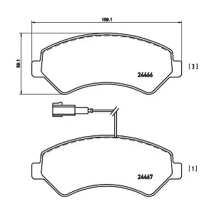 BREMBO P61094