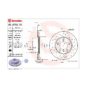 09.9750.2X BREMBO