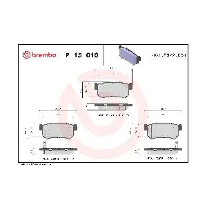 BREMBO P15010