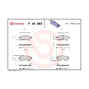 P56082 BREMBO