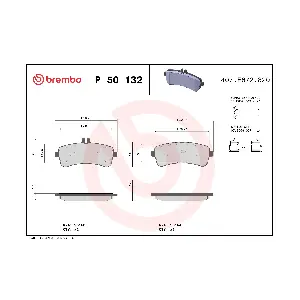BREMBO P 50 132