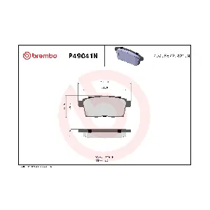 BREMBO P49041N