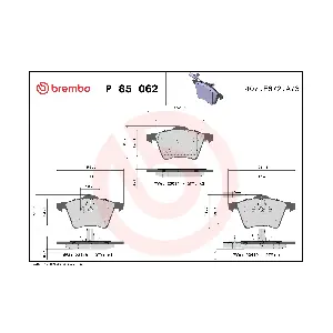 BREMBO P85062