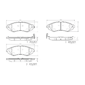 BREMBO P10032